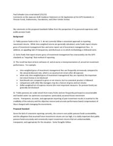 Financial services / Funds / Investment performance / Investment management / Rate of return / Hedge fund / Post-modern portfolio theory / Financial economics / Investment / Finance