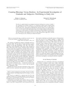 Journal of Personality and Social Psychology 2003, Vol. 84, No. 2, 377–389 Copyright 2003 by the American Psychological Association, Inc[removed]/$12.00 DOI: [removed][removed]