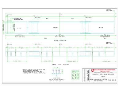 SYMMETRICAL ABOUT | BEAM 341’-0  | ABUT. BRG.