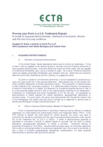 Marketing / Identification / Trademark / Lanham Act / Trademark dilution / Playboy Enterprises /  Inc. v. Netscape Communications Corp. / Brand management / Intellectual property law / Product management