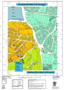 Surveying SmartMap on A3 size paper