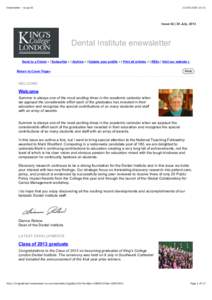 Enewsletter - Issue[removed]15:51 Issue 42 | 30 July, 2013