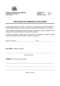 Microsoft Word - Application for Admission to Fellowship Form.docx