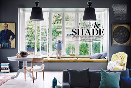 Light&  sHADE an interior designer turns a disconnected edwardian home into an emotional sanctuary for her growing family.