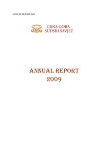 ANNUAL REPORT[removed]ANNUAL REPORT 2009  ANNUAL REPORT 2009