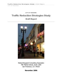 Traffic  Reduction Strategies