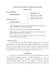 Confrontation Clause / United States constitutional criminal procedure / United States evidence law / Sixth Amendment to the United States Constitution / Witness impeachment / Mandatory sentencing / Jury / Cross-examination / Jencks Act / Law / Evidence law / Legal terms