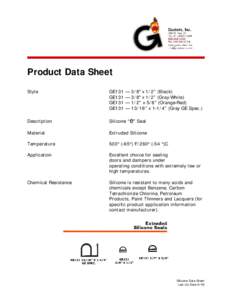 Product Data Sheet Style GE131 GE131 GE131