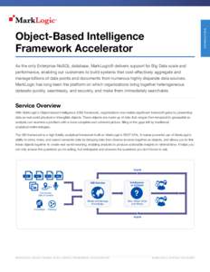 Information science / Science / Ontology / NoSQL / Geographic information system / Data / Information / MarkLogic / Data management