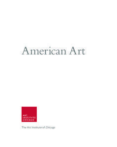 American Art  The Art Institute of Chicago