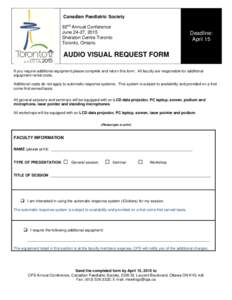 Microsoft Word - Additional Audio visual request form_2015