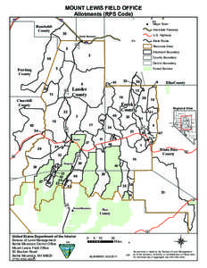 MOUNT LEWIS FIELD OFFICE Allotments (RPS Code[removed]