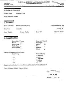 NATIONAL HISTORIC LANDMARK NOMINATION USDUNPS M W Registration Form (Rev[removed]NPS Form[removed]C-I hj @