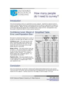 Microsoft Word - How large a sample - by Outsource Research Consulting.doc