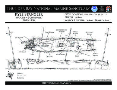 G  Thunder Bay National Marine Sanctuary Kyle Spangler  GPS Location: N45° 23.011’ W 83° 26.115’