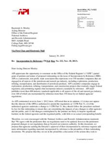 David Miller, PE, F.ASCE Director, Standards Standards Department 1220 L Street, NW Washington, DCUSA