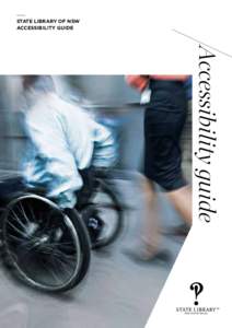 State Library of NSW Accessability Guide