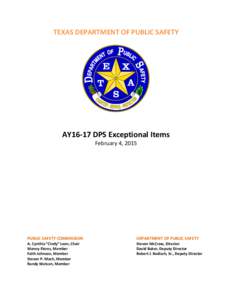 Government of Texas / Department of Public Safety / Texas Ranger Division / Human trafficking / Erwin Ballarta / Texas Capitol Police / State governments of the United States / Texas Department of Public Safety / Law enforcement in the United States