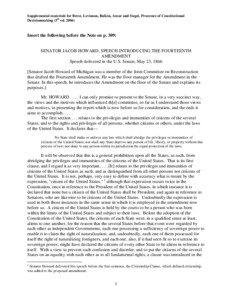 United States nationality law / Slaughter-House Cases / Due Process Clause / Incorporation of the Bill of Rights / Corfield v. Coryell / Citizenship Clause / Bradwell v. Illinois / United Building & Construction Trades Council v. Mayor and Council of Camden / United States Constitution / Privileges and Immunities Clause / Privileges or Immunities Clause