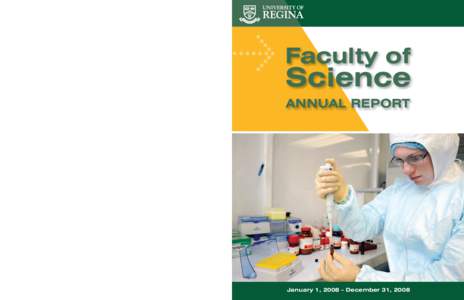 Faculty of  Science ANNUAL REPORT  January 1, 2008 – December 31, 2008