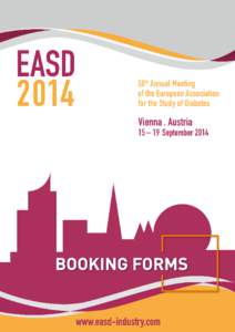 EASD 2014 50th Annual Meeting of the European Association for the Study of Diabetes  INDUSTRY AREA