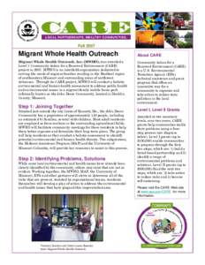 Migrant Whole Health Outreach (MWHO)