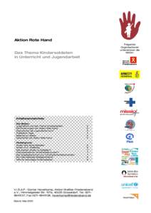 Aktion Rote Hand Folgende Organisationen unterstützen die Aktion: