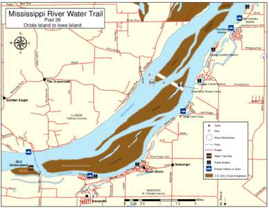 Oriole Island to Iowa Island