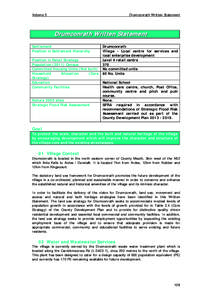 Zoning / County Meath / Drumcondra / Nobber / Drumconrath