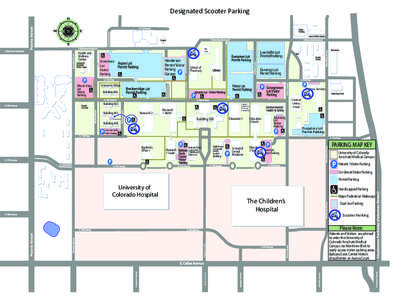 Parking / Anschutz Medical Campus / Medical education in the United States / Association of Public and Land-Grant Universities / Parking lot / University of Colorado Hospital / Disabled parking permit / Multi-storey car park / University of Colorado / Transport / Colorado / Chicago metropolitan area