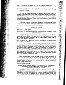 366  BIENNIAL REPORT OF THE ATTORNEY GENERAL To: Honorable C. Burton Marsh, Clerk Circuit Court, Sumter County, Bushnell, Florida: