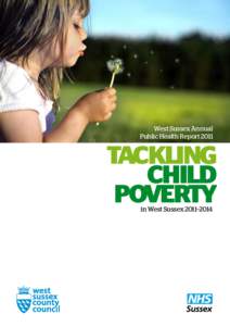 West Sussex Annual Public Health Report 2011 tackling child poverty