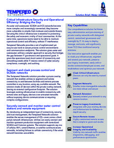 Solution Brief- Water V.2.indd