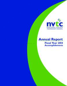 Annual Report  Fiscal Year 2014 Accomplishments  NVTC Thanks its