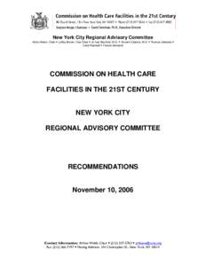 Publicly funded health care / Healthcare / Jacobi Medical Center / Medicare / Hospital network / New York City Health and Hospitals Corporation / Acute care / Health care / Health care systems by country / Health / Medicine / Primary care