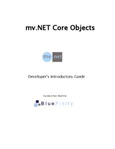 mv.NET Core Objects Developer Guide