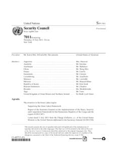 United Nations  S/PV.7011 Security Council