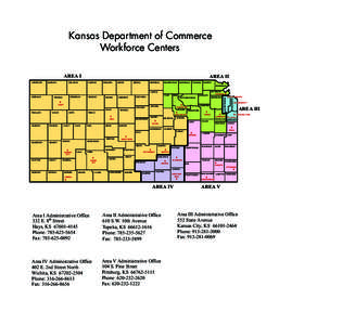 Kansas Department of Commerce Workforce Centers AREA I CHEYENNE  DECATUR