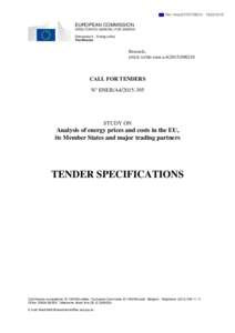Auctioneering / Call for bids / Procurement / European Union / Eurozone / Contract / Tender / Euro / Business / Commerce / Contract law