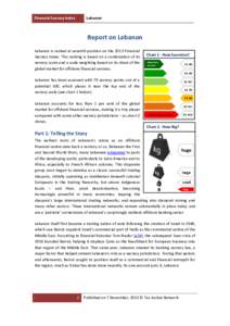 Financial Secrecy Index  Lebanon Report on Lebanon Lebanon is ranked at seventh position on the 2013 Financial