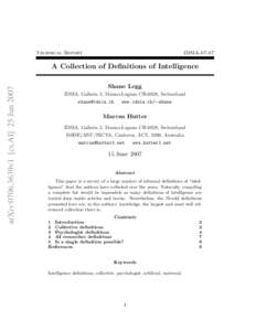 Cognitive science / Theory of multiple intelligences / Strong AI / G factor / Intelligent agent / Jean Piaget / Intellect / Triarchic theory of intelligence / Robert Sternberg / Intelligence / Education / Mind