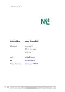 Annual Report Stichting NLnet 2004