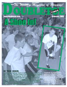 D OUBLETOE The Monthly Magazine of Clogging! E M I T