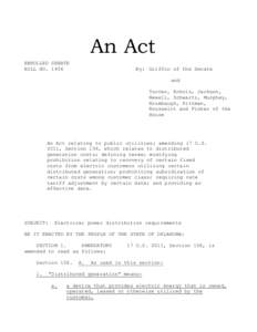 An Act ENROLLED SENATE BILL NO[removed]By: Griffin of the Senate and