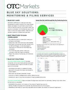 Financial system / OTC Markets Group / Securities regulation in the United States / Blue sky law / Broker-dealer / Security / Investment Advisor / Office of the Kansas Securities Commissioner / Securities Act / United States securities law / Financial economics / Finance