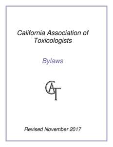 California Association of Toxicologists