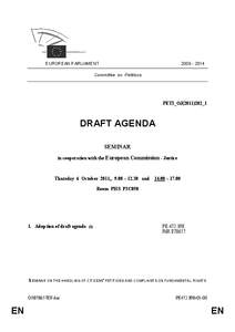 [removed]EUROPEAN PARLIAMENT Committee on Petitions  PETI_OJ(2011)202_1