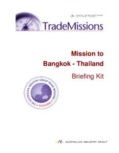 Mission to Bangkok - Thailand Briefing Kit 2