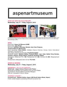 Aspen Art Museum / Baldwin Gallery / David Maupin / Angel Otero / Aspen /  Colorado / Colorado counties / Colorado