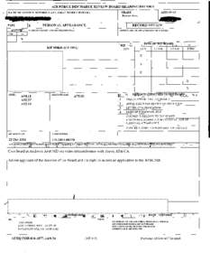 1  - AIR FORCE DISCHARGE REVIEW BOARD HEARING RECORD - -